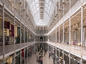 Interior del Museo Nacional de Escocia